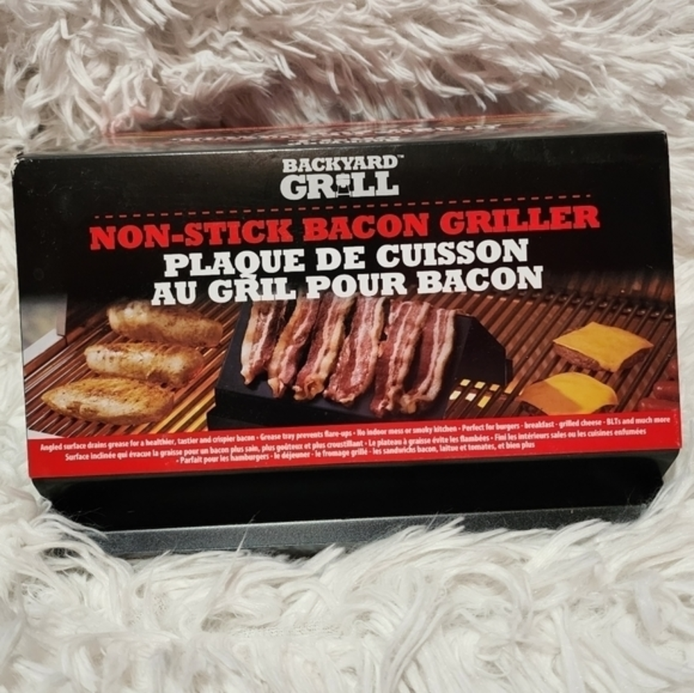 NWT non-stick bbq bacon griller‎